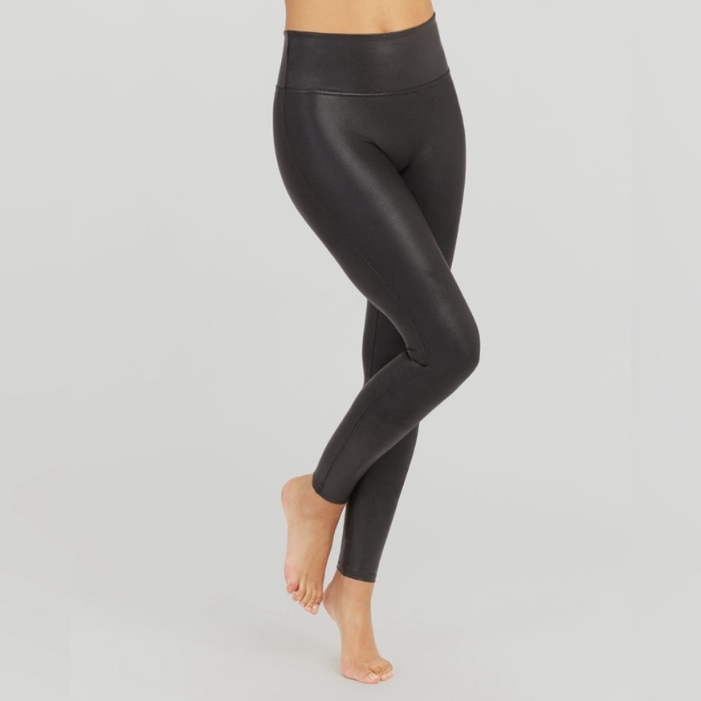 SPANX leather leggings